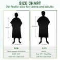 thumbnail image 6 of Catalonia Surf Swimming Poncho Changing Towel Robe,Quick Dry Microfiber Changing Robe with Opening Front Pocket and Hood for Outdoor Indoor Unisex, 6 of 7