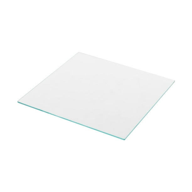 3d Printer Glass Plate Bed 220 220 3mm Build Surface 3d Printer Accessories Walmart Com Walmart Com