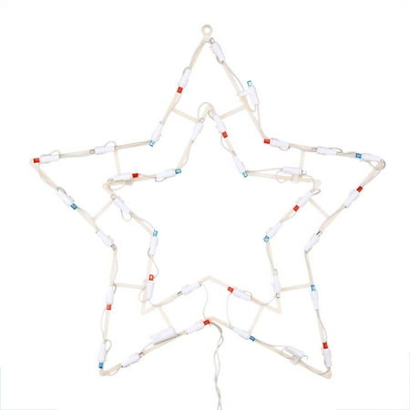 Vickerman 17 Star Christmas Window Silhouette LED Wide Angle Lights
