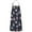 Dark Blue Ballerina, variant on Beige Princess Dress Pattern Apron-Garden Aprons for Women with Pockets-Cotton Linen Waterproof Kitchen Cooking Gardening Aprons Adjustable for Kitchen,Cooking,BBQ and Salon 33x27 Inch