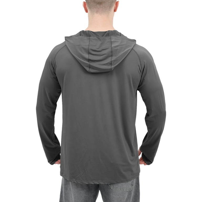  SPF Shirts For Men Fishing Hoodie UPF 50+ UV