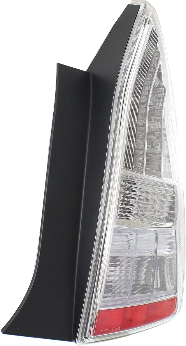 Tail Light Compatible With 2010-2011 Toyota Prius Right Passenger With bulb(s)