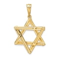 thumbnail image 3 of Auriga Fine Jewelry 14K Yellow Gold Star of David Pendant for Women, 3 of 6