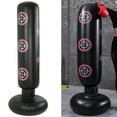 thumbnail image 3 of Vertical Inflatable Boxing Bag 1.6m Thick Boxing Pillar Tumbler for Adult Children Training, 3 of 12