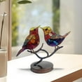 thumbnail image 4 of Colorful Bird Decorations,Garden Art Outdoor Decor,Bird Ornaments for Yard Flower Beds Patio Decorations,Home Decor,Acrylic Bird Figures with Mounting Stake, 4 of 9