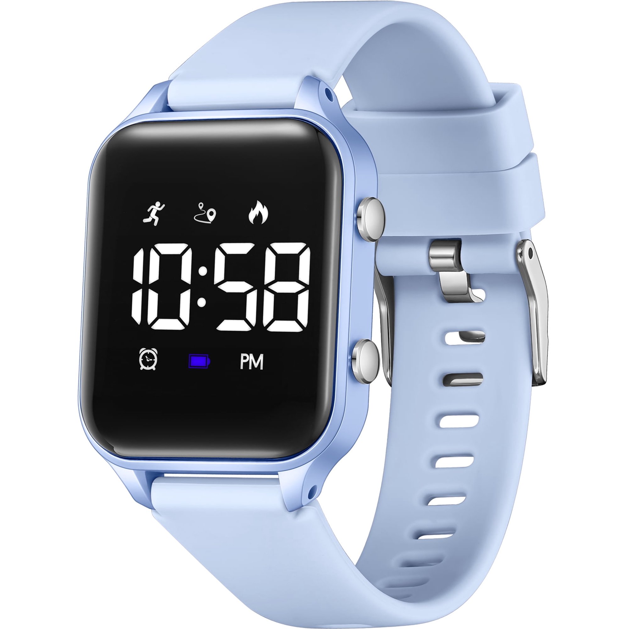 Bomieux Kids Watches Digital Sport Watch with Pedometer Stopwatch Vibration Alarm Watch for Boys Girls Birthday Christmas Gifts for Kids