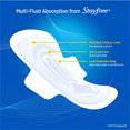 thumbnail image 2 of Serviettes Stayfree Ultra Thin de nuit avec ailes, 2 of 9