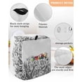 thumbnail image 3 of Wildflower Leaf Stand Mixer Dust Cover with Storage Pocket & Handles,Grey Floral Botanical White Watercolor Fits All Tilt Head & Bowl Lift Kitchen Appliance Cover Organizer Bag Accessories,6-8 Quart, 3 of 6