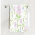 thumbnail image 2 of Delicate Flower Design 64''x32'' Bath Towels Lightweight Quick-Dry Breathable Soft for Gym Travel Swim, 2 of 8