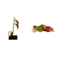 thumbnail image 1 of Figura Decorativa De Resina Con Forma De Nota Musical De José. Adorno De Mesa, Centro De Mesa, Ideal Para Escritorio, Chimenea, Inauguración De Casa O Estante., 1 of 8