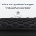 thumbnail image 4 of Ergonomic Wrist Pad Mouse and Keyboard Protection Rest Pad Massage Texture for PC Laptop Gaming Keyboard Mouse A, 4 of 5