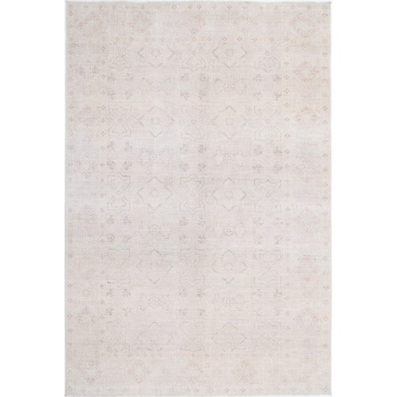 Hand Knotted Ariana Haji Jalili Wool Rug - 5'10'' x 8'1''