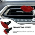 thumbnail image 3 of unbranded 2Ud Clips De Ventilación Para Auto Color Rojo Con Aroma Y Estilo Llamativo Para Interiores, 3 of 6