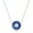 White-CZ, variant on Halo with Simulated Diamond CZ Baguette Pendant 16+2” Necklace Sterling Silver Jewelry for Women or Teens