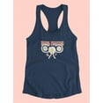 thumbnail image 3 of Think Positive Daisies Racerback Tank Women -Image by Shutterstock, Female Small, 3 of 4