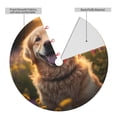 thumbnail image 2 of Sikiie Sunset Daisy Dog 30-48 inches {designName} Print Christmas Tree Skirt Snowman Xmas Tree Skirt with Edge Christmas Decorations for Holiday Party36", 2 of 7
