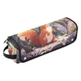 thumbnail image 2 of Hair Tool Organizer Bag with Heat Resistant Mat Removable Travel Storage Case for Hot Air Brushes Curling Irons Cute Little Squirrel, 2 of 8