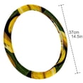thumbnail image 4 of Banana Steering Wheel Cover, 14.5 Inch, Printing, PVC Leather, Auto Accessories for Car Wheel Covers, 4 of 6