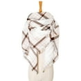 thumbnail image 1 of Jusqu'à 65 % de Rabais sur Foulard d'Hiver pour Femmes Mode Foulard Colorée Foulard à Franges Carrée Châle Foulard à la Mode en Liquidation, 1 of 3