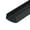 Black, variant on Outwater 1 in. White Styrene U-Channel/C-Channel, 36 in. Long, 4-Pack, 12 Linear Feet