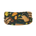 thumbnail image 2 of Lsque Autumn Harvest Pumpkin Basket Pattern Sweatbands Sports Headband for Men & Women - Moisture Wicking Athletic Cotton Terry Cloth Sweatband for Tennis, Basketball, Running, 2 of 9