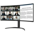 thumbnail image 6 of LG 34WR55QK B 34" Curved UltraWide WQHD HDR 10 100Hz Monitor with USB Type-C, 6 of 6