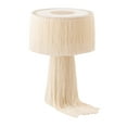 thumbnail image 2 of TOV Furniture Atolla Cream Tassel Table Lamp, 2 of 6