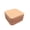 Dusty Peach, variant on Square Mini Portable Travel Jewelry Boxes Small Organizer Gift Box Case, Mint