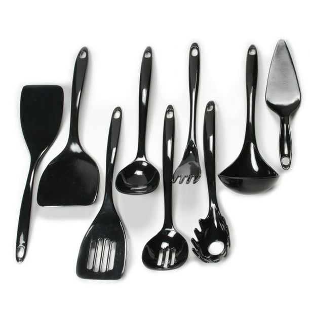 Chef Craft Basic Melamine Kitchen Tool and Utensil Set, 9 Piece Set