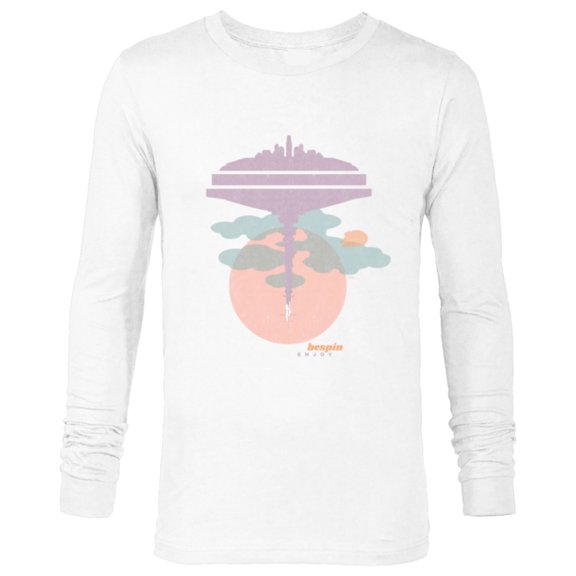 Star Wars Bespin Cloud City Pastel - Long Sleeve T-Shirt for Men - Customized-White