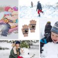 thumbnail image 5 of Guantes de invierno para niños: guantes suaves y cálidos con forro de lana, lo que significa que son guantes de punto cálidos para niños850, 5 of 5