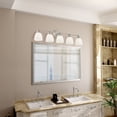thumbnail image 4 of Livex Lighting Somerville Bath Light in Brushed Nickel, 4 of 16