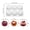 White, variant on Silicone Mousse Cake Mold, Robust 6-Cavity French Pastry Ring Pan, Sturdy Resilient Platinum Silicone Chocolate Baking Tray for Keto Doughnuts & Soaps