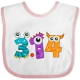 thumbnail image 3 of Inktastic Monsters Like Pi- Pi Day Numbers Boys or Girls Baby Bib, 3 of 4