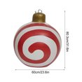 thumbnail image 3 of Christmas Inflatable Decoration, Pvc Candy Decor, Large Outdoor Yard Inflatable for Holiday Party, 60Cm Weatherproof Balloon for Porch and Garden, 3 of 6