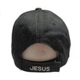 thumbnail image 3 of RELAX GOD IS IN CONTROL Christian Baseball Hat Cap (Denim Black), 3 of 3