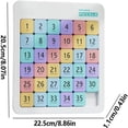 thumbnail image 2 of Number Sliding Puzzle - 6x6 Magnetic Huarong Road Brain Game Magnetic Sliding Block Puzzle Toy Educational Number Puzzles For Kids Adults, 2 of 7