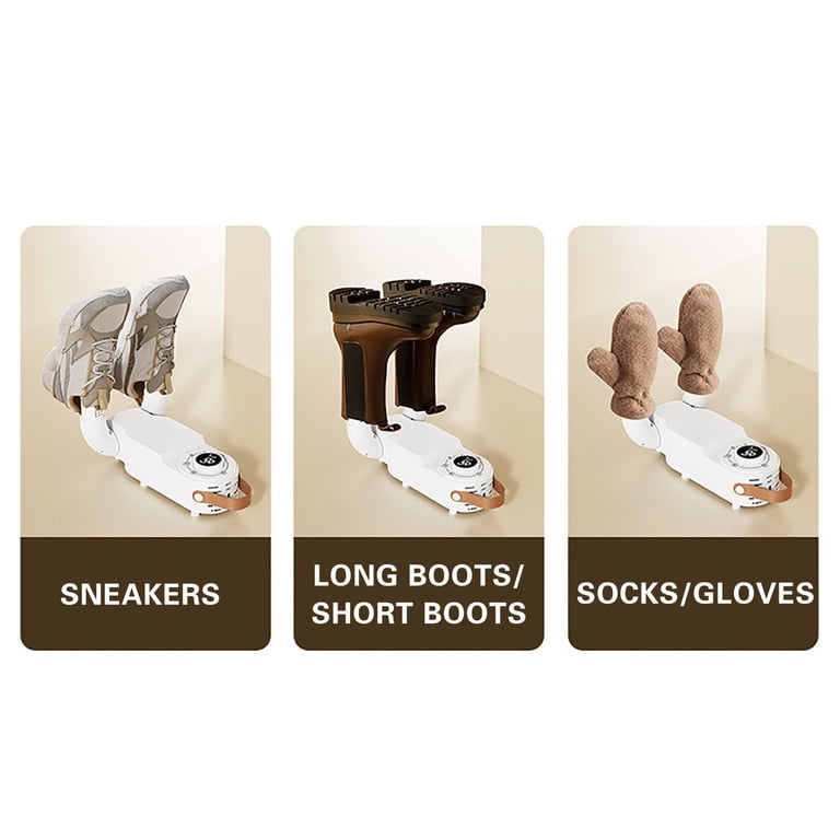 Zxsyw Intelligent Shoe Dryer with Timer - Fast Drying & Deodorizer