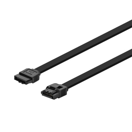 Monoprice DATA Cable - 2 Feet - Black | SATA 6Gbps Cable with Locking Latch  data transfer speeds of up to 6 Gbps price history on PriceWatchPro