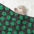 thumbnail image 2 of Yiaed Cartoon Kawaii Frogs Print Dog Blankets-Cat Blanket Washable for Couch Protection,Puppy Blanket, Soft Plush Reversible Throw Furniture Protector-Small, 2 of 8