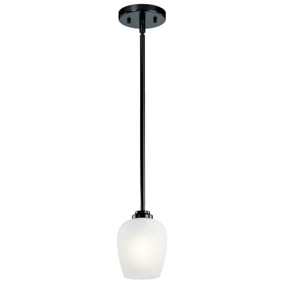 Kichler Valserrano 5" Wide Black Mini Pendant Light