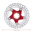 thumbnail image 3 of LYUMO Stainless Steel Bike Bicycle Disc Brake Cooling Floating Rotor ,Bike Cooling Floating Rotor, Bike Rotor, 3 of 4