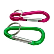 2-Pack Multi-Color Aluminum Spring Links, 5mm, 6mm, Assorted Colors (Colors May Vary), Peerless Chain Company, #4727438