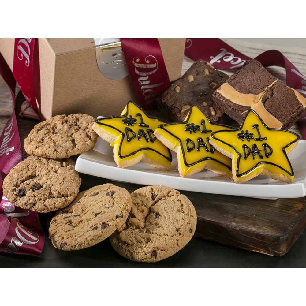 Dulcet Gift Baskets Father's Day Classic Cookie and Brownie Gift Basket