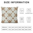 thumbnail image 5 of ARISTURING  Modern Boho Throw Pillow Cover, Decorative Pillow Cover for Couch, Sofa, Bed, Rust Ethnical Dots,, 5 of 5