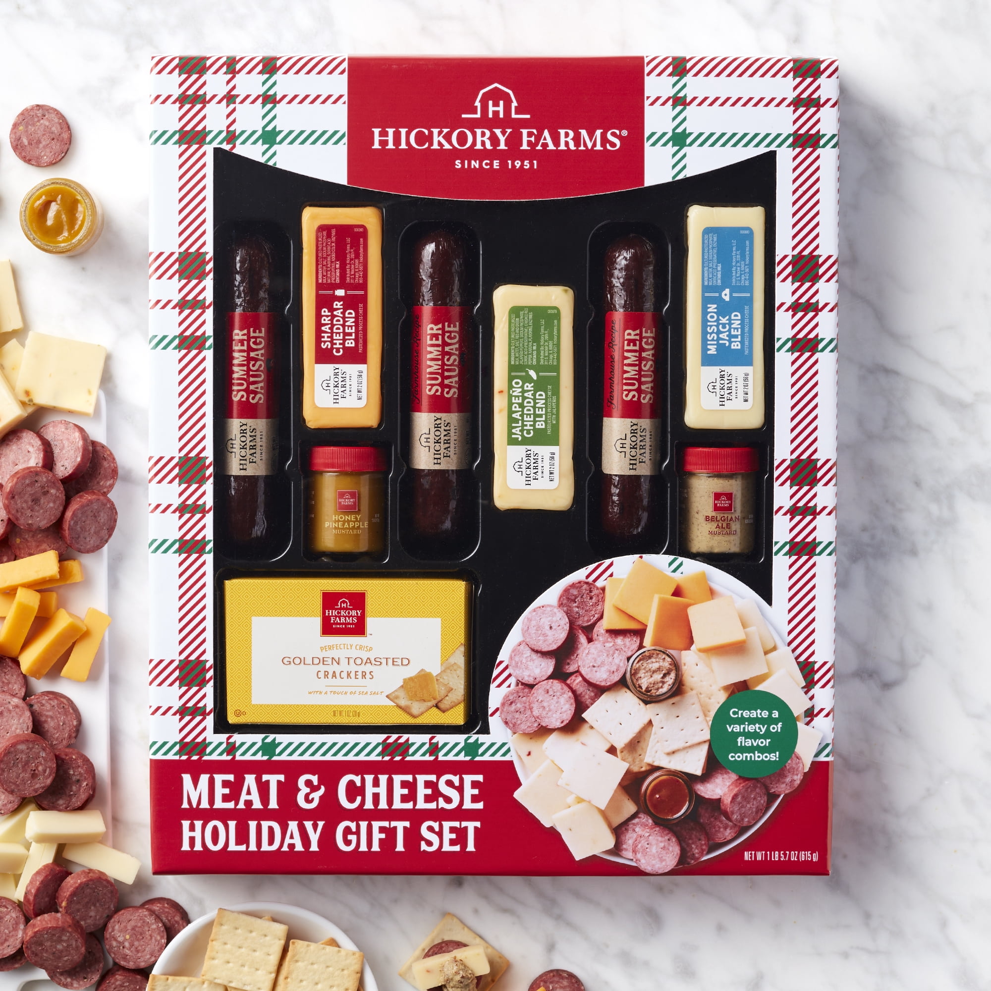 Hickory Farms $24.97 Meat & Cheese Holiday Gift Set