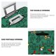 thumbnail image 3 of Fotbe Cartoon Air Transportation Funda Protectora para Equipaje, Antirrayones y Resistente a la Suciedad, Compatible con Maletas de 18 a 32 Pulgadas-X-Large, 3 of 7
