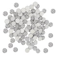thumbnail image 3 of 100Pcs Resin Round Rhinestone, 12mm Flatback Faux  Gemstone DIY Crafts Decorations For Jewelry Clothing Bags, 3 of 8