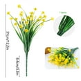 thumbnail image 3 of Darzheoy 8 Bundles Artificial Flowers Outdoor UV Resistant Plants Fake Greenery Foliage Shrubs for Indoor Outside No Fade Faux Plastic Plants Garden Porch Yard Decor, 3 of 3