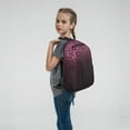 thumbnail image 6 of Honeii Pink Glitter Sparkles A Print Lightweight Backpacks,Carry on Backpack,Durable Backpack for School, Work & Travel, 6 of 7